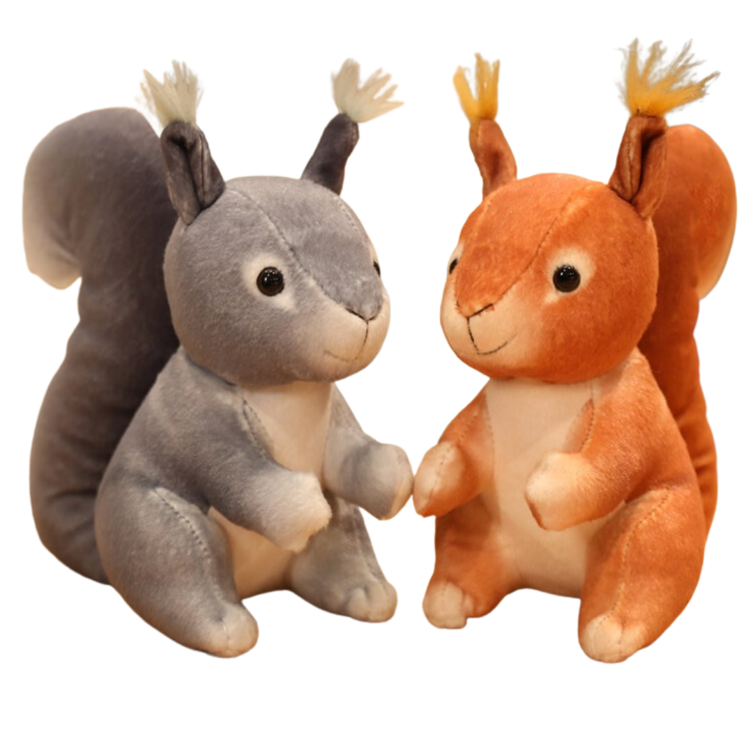 Pupazzi e Peluche  Pupazzo Peluche Scoiattolo