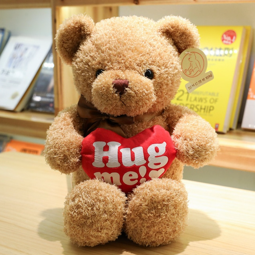 Pupazzo peluche orso teddy bear cuore regalo san Valentino