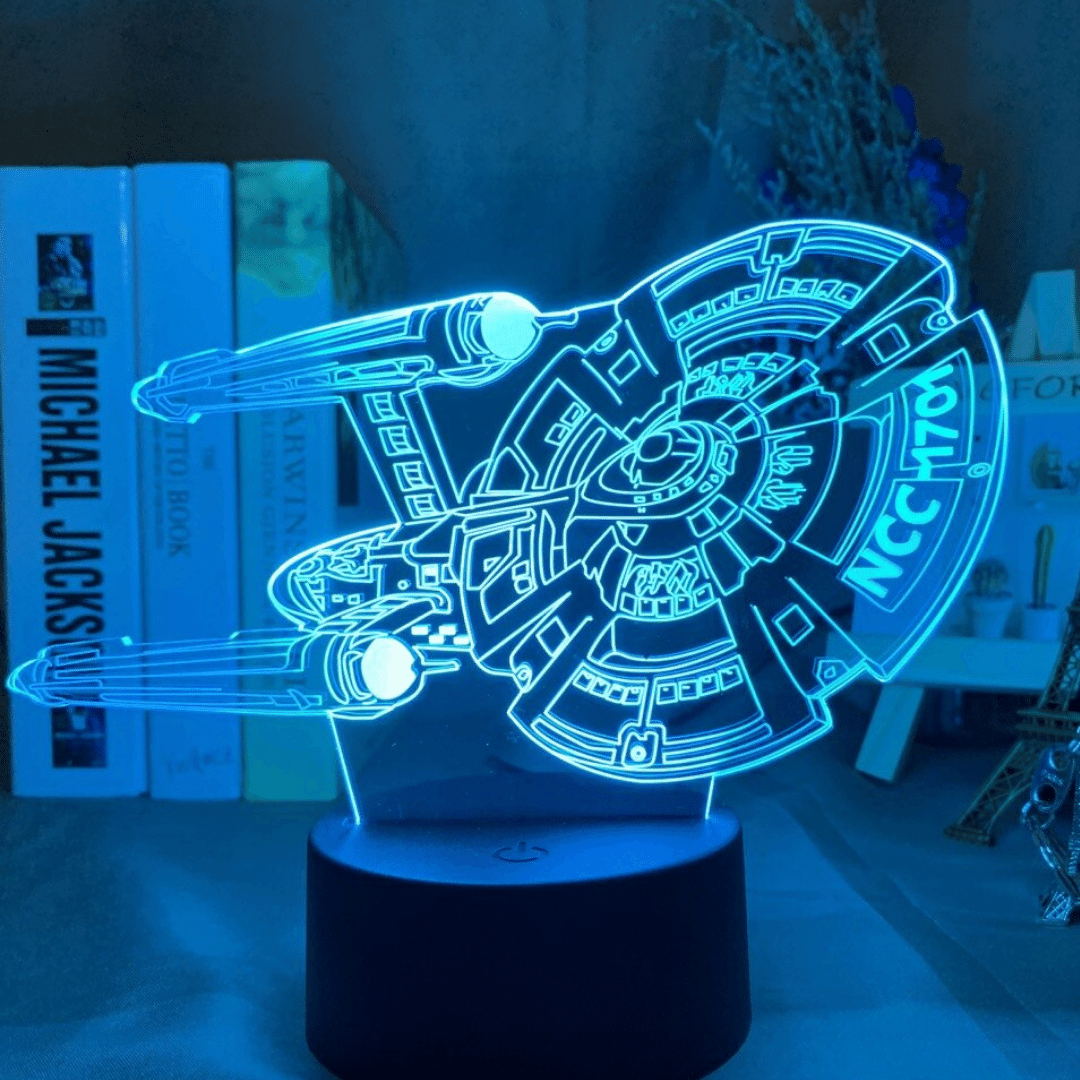 Millennium Falcon Star Wars Lampada LED multicolore Touch