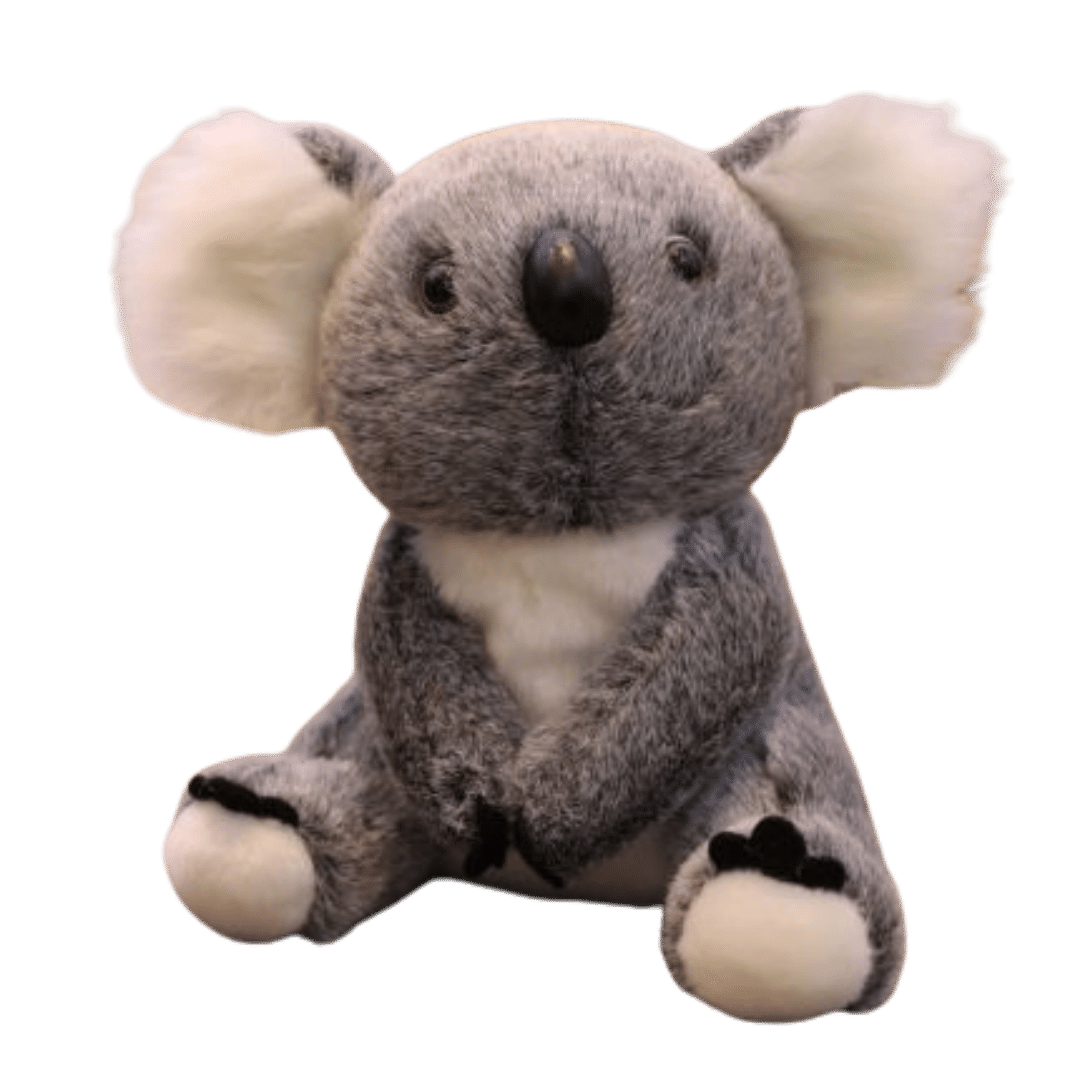 pupazzi peluche koala grigio