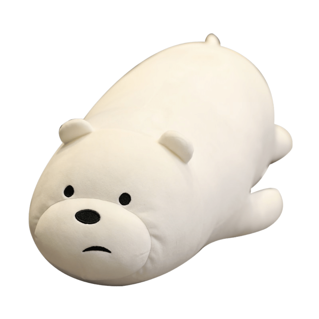 pupazzo peluche orso polare bianco bambola