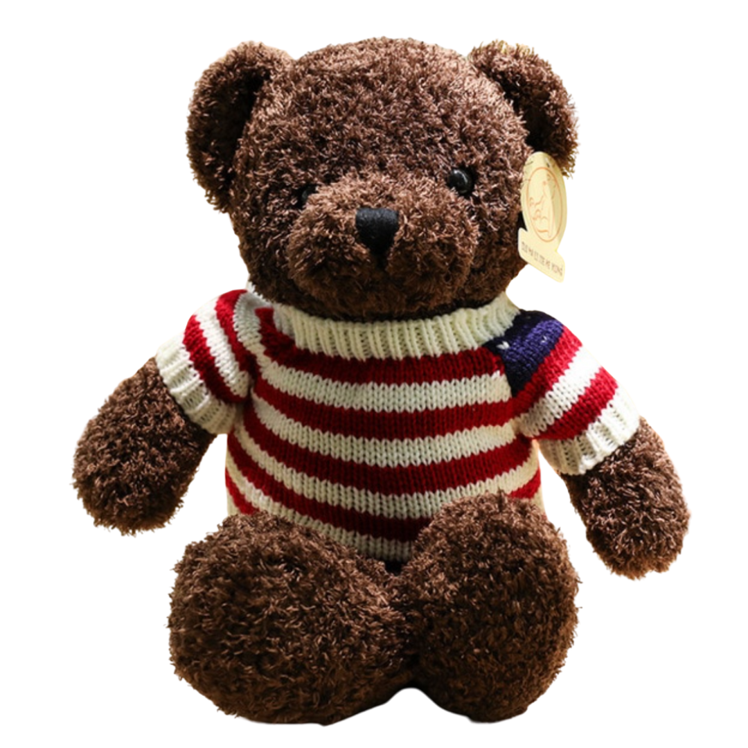 pupazzo bambola orso teddy bear usa marrone
