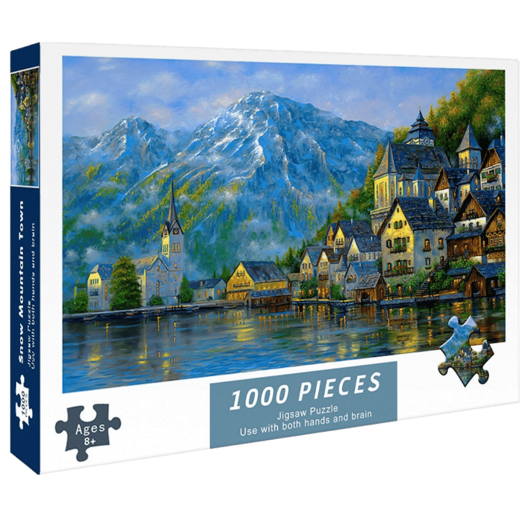 puzzle paesaggio montagna