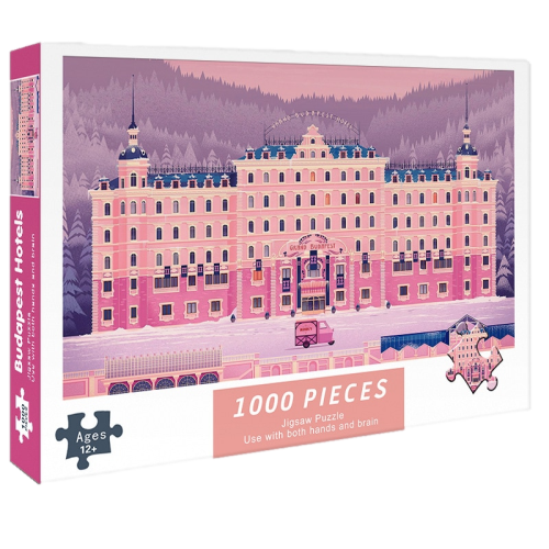 puzzle palazzo reale rosa
